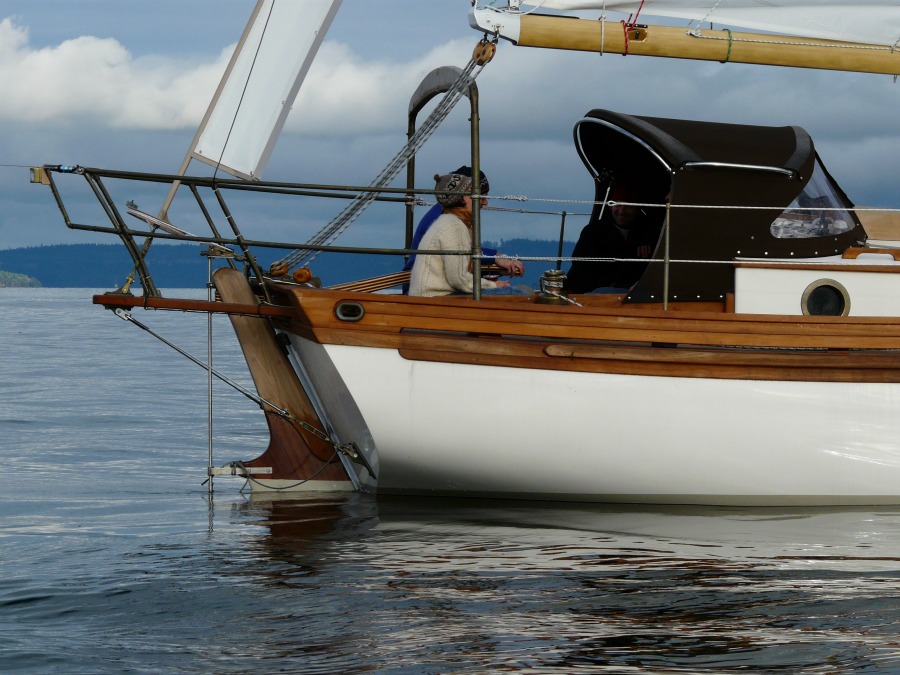 rudder | Channel Cutter Yachts